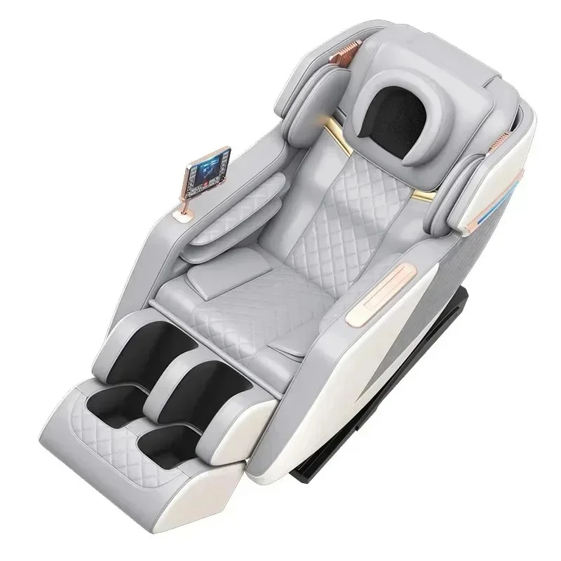 Electric Full Body Massage Chair, AI Voice Function for Salon and Home Parties, Zero Gravity Comfort Deluxe Edition