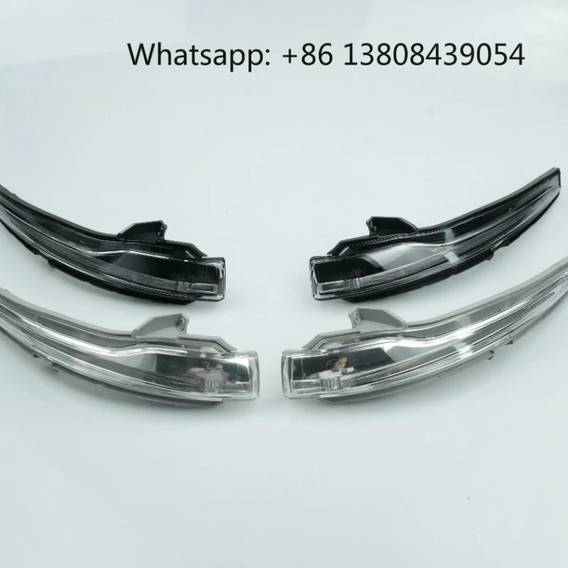 High Performance For Mercedes-Benz C-Class E-Class GLE-Class Side Mirror Turn Signal Lights Extendable Function White Color Side