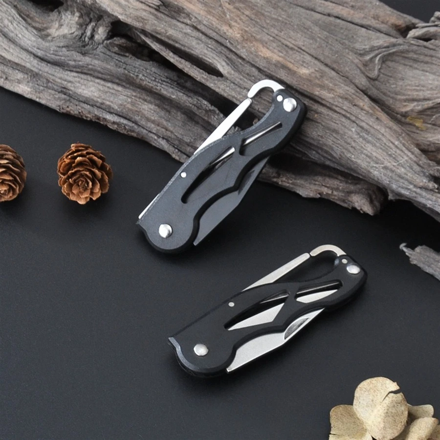 2025 رائجة البيع EDC سكين للفرد صلابة عالية التخييم في الهواء الطلق سكين جيب محمول صغير