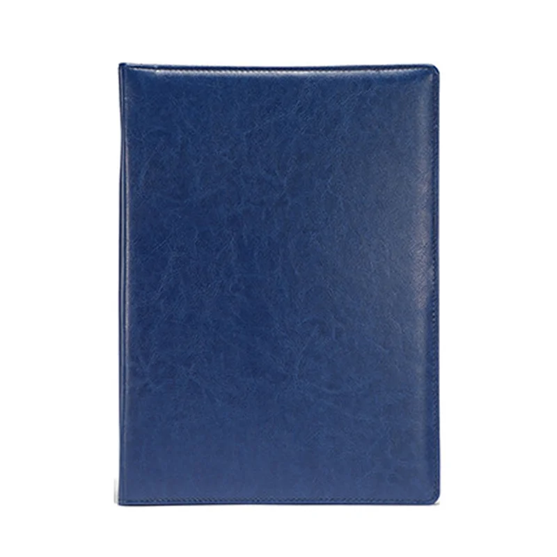 A13E-A4 PU Padfolio File Folder Portofolio Bisnis Dokumen Pemegang Logam Clipboard Pad Dokumen Organizer Pemegang
