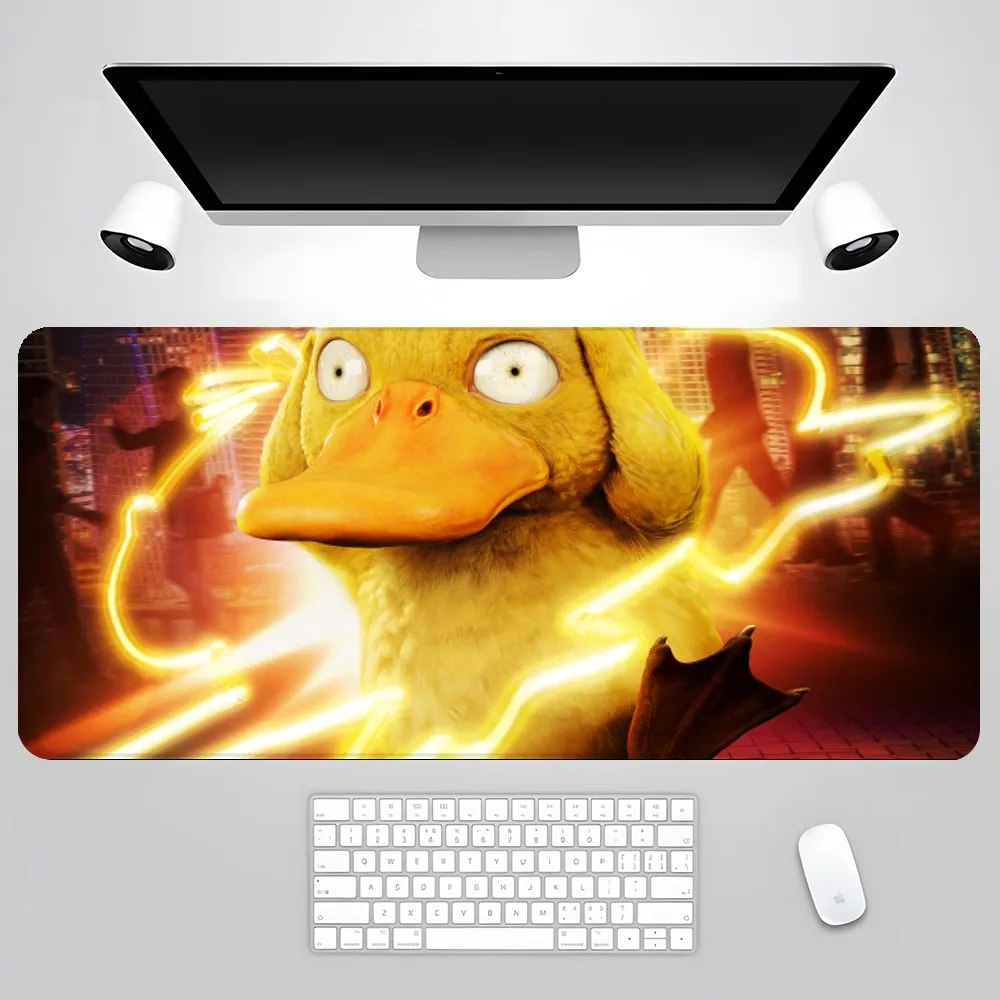 Pokemon Psyduck Mouse Pad Gamer Pc Gaming Accessories Rubber Mat XXL Deskmat Mats Keyboard Cabinet Mause Laptops