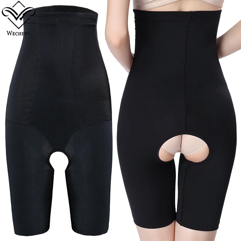 Women'S Panties High Waist Slimming Belly Lingerie Reducing Girdles Butt Lifter Shaper Open Crotch Breathable Short Underwear