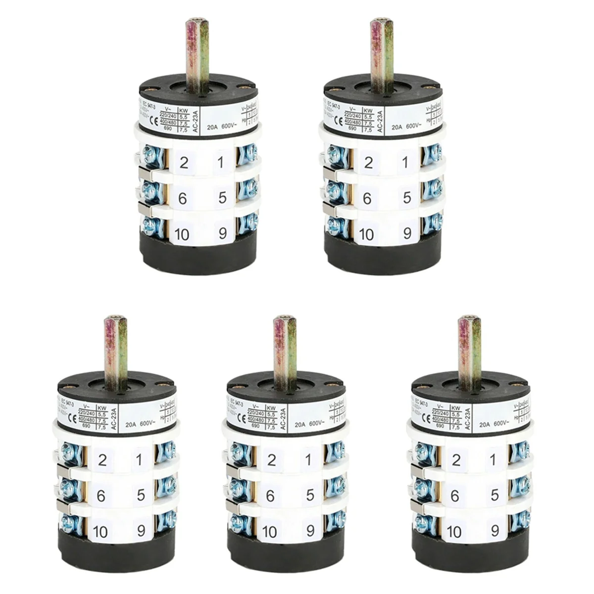 

5X 20A 220/380V Tyre Changer Motor Forward Reverse Switch Forward and Reverse Foot Pedal