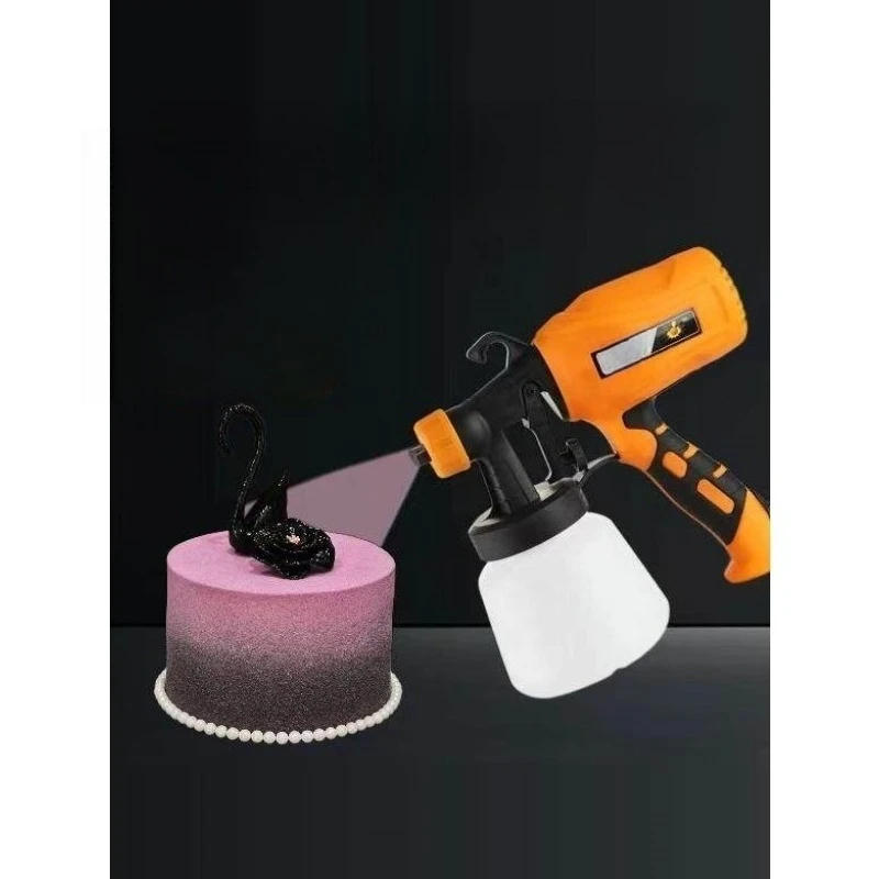 

Sandblasting machine, baking pastry household commercial egg liquid dessert bread coloring spray gun