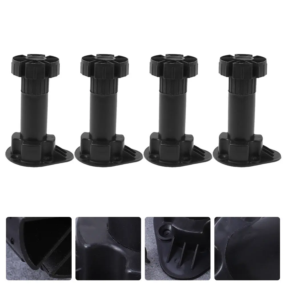 4Pcs Premium Adjustable Furniture Legs Easy Install Lightweight Design for Sofa Couch Table Tea Table Bathroom Cabinet TV Stand