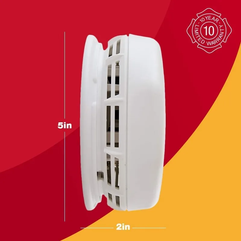 Herramientas. Alarma de humo y incendio con sensor dual, SA3210, blanco
