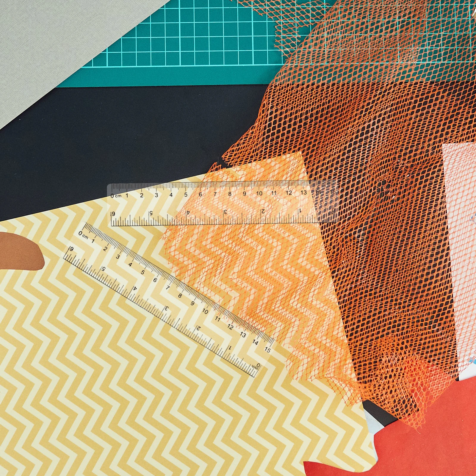 10 قطع من مسطرة بلاستيكية شفافة بحافة مستقيمة للطلاب المعماريين مجموعة مسطرة للوازم المكتبية للرسم الفني