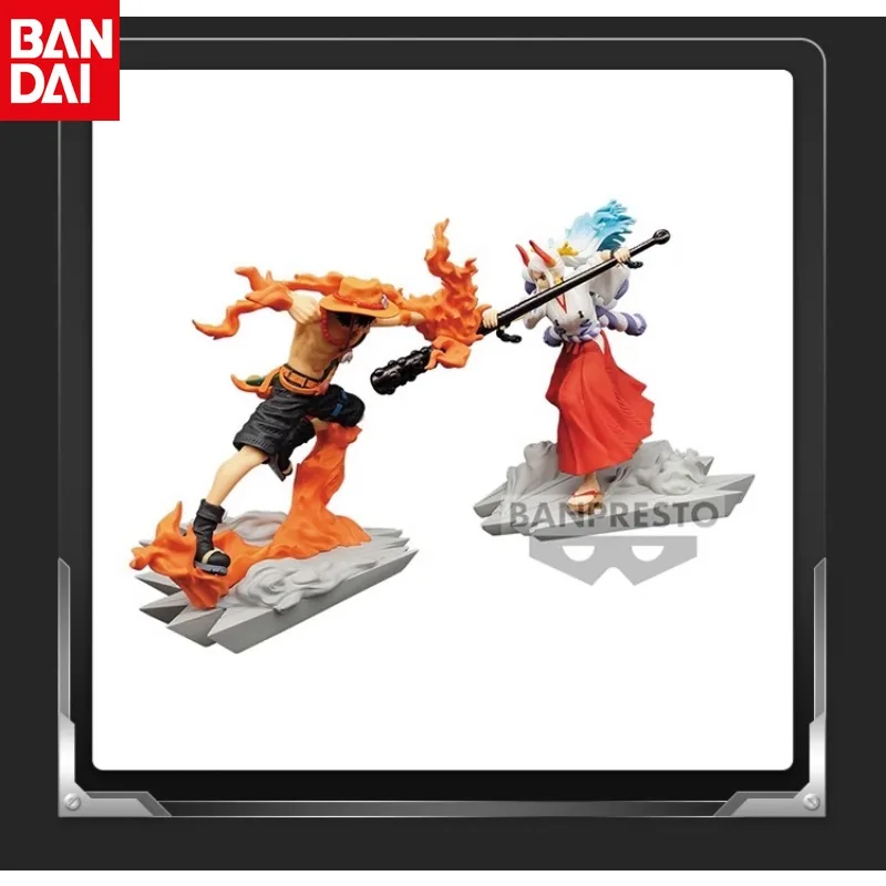 Brand New BANDAI ONE PIECE Anime Figures Portgas D Ace The Battle Is Magnificent Model Japanese Anime Kids Toy Christmas Gifts