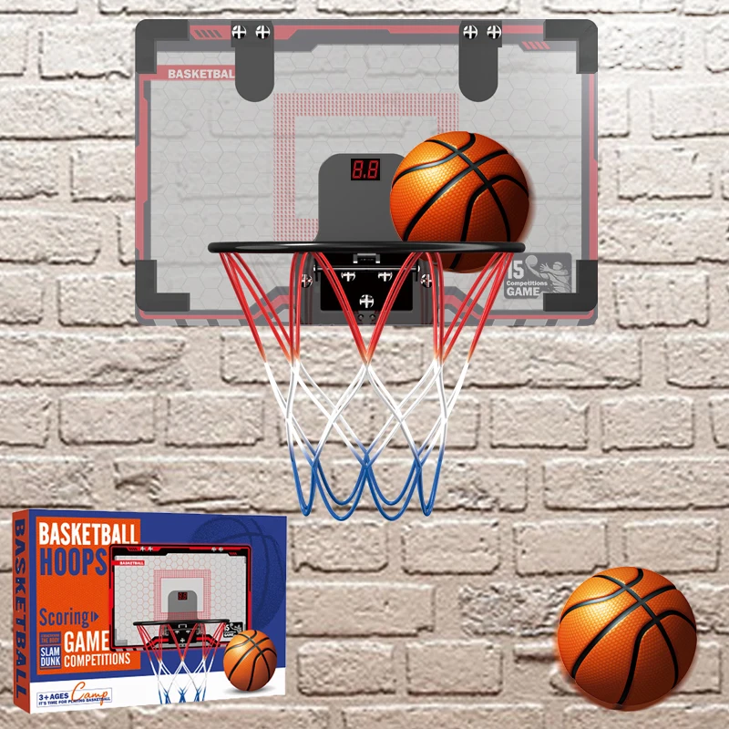 

Indoor Basketball Electronic Scoreboard Stand Hoop Foldable Outdoor Swimming Pool Game Sport Play Toys For Children 3+ Years Old