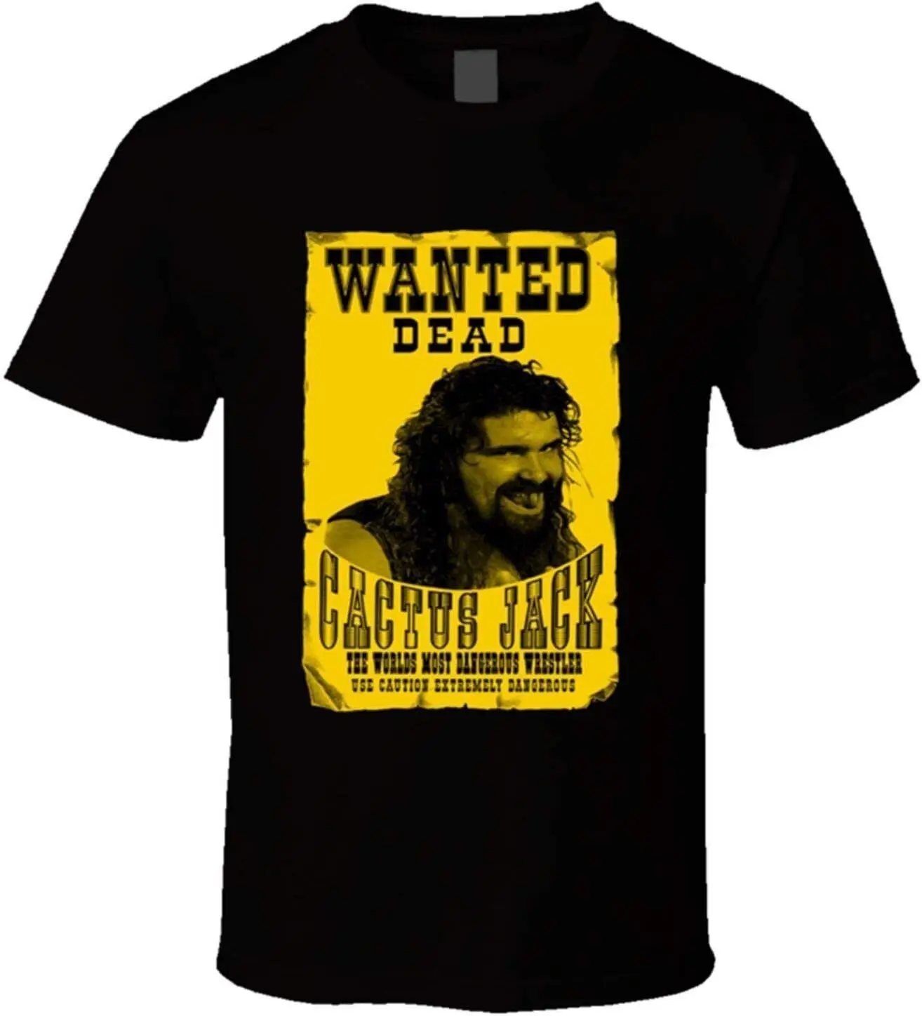 Cactus Jack Wanted Dead 90s T shirt 6T28