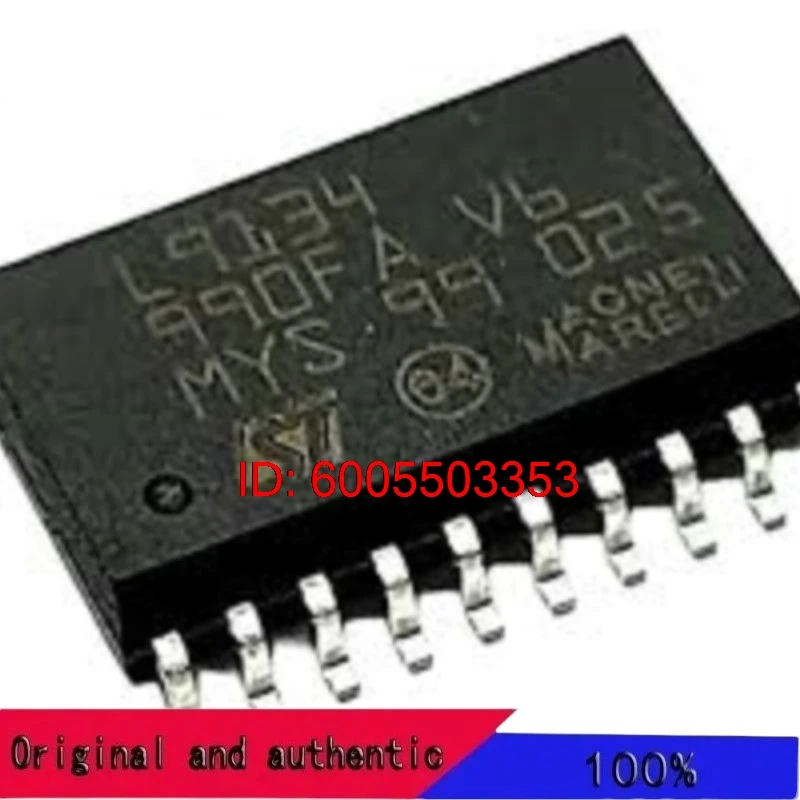 5pcs/lot New Original L9134 SOP-20 SMD IC car engine ignition driver IC chip for Skoda ECU ICs Repair Chips
