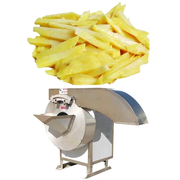 Industrial Fried Potatoes Cut Machinery Finger French Fries Cutter Fast Cutting Potato Fries Cutting Machine