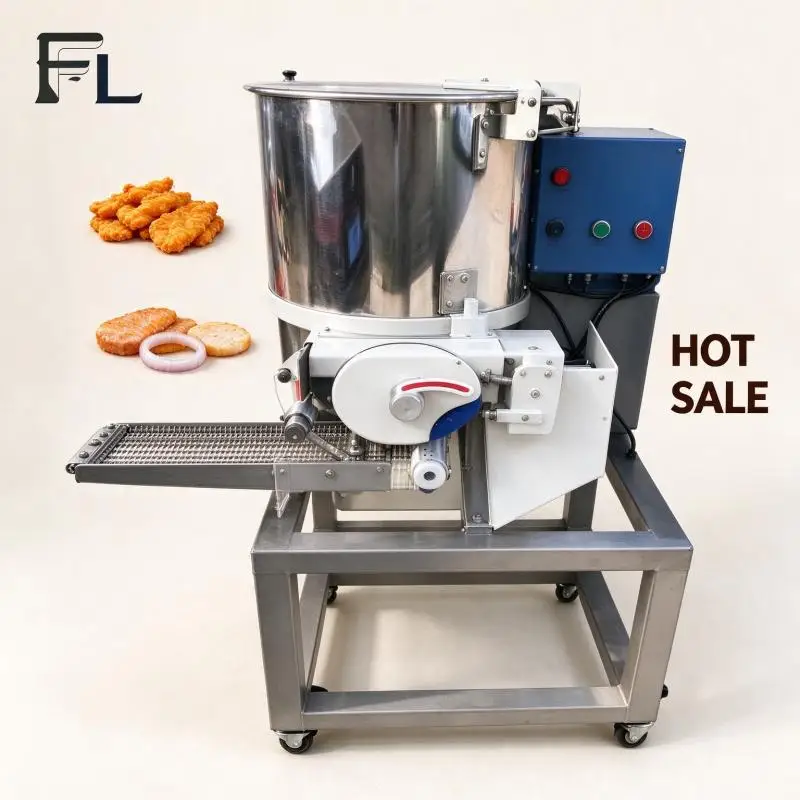 Meat Patty Forming Machine Custom Mold Patty Forming Equipment Stable Operation for Food Factory Fast Food Chain Shop