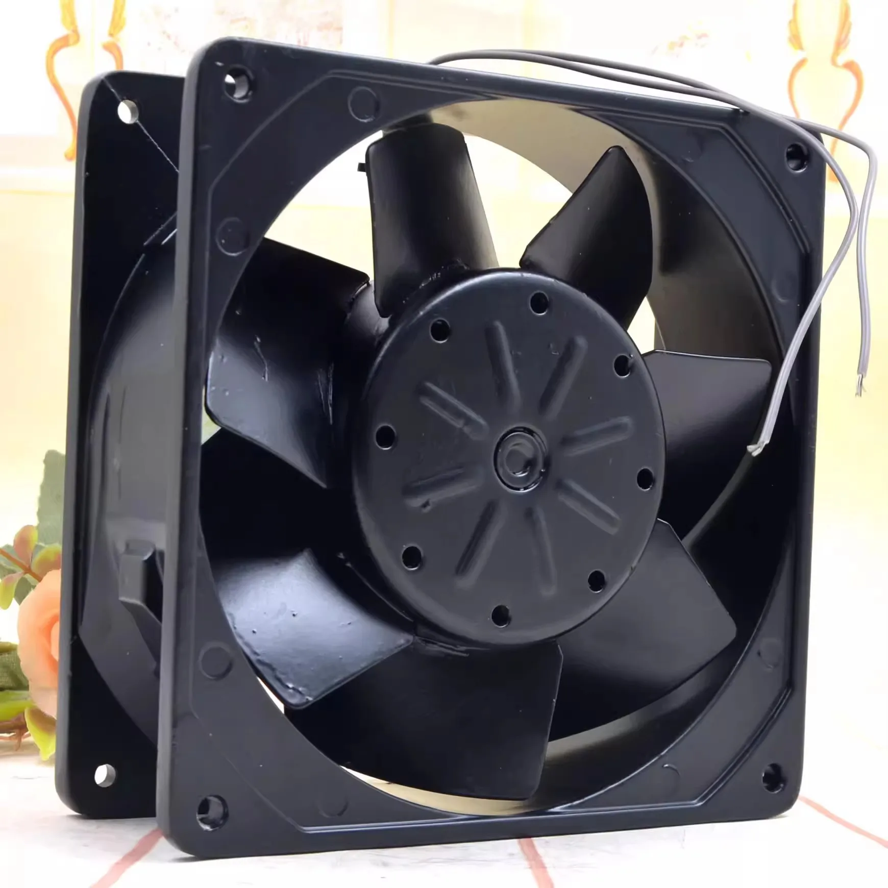 Original 2750MTP-15 220V 140 * 140 * 50MM 14CM iron leaf high-temperature resistant Fuji frequency converter cooling fan