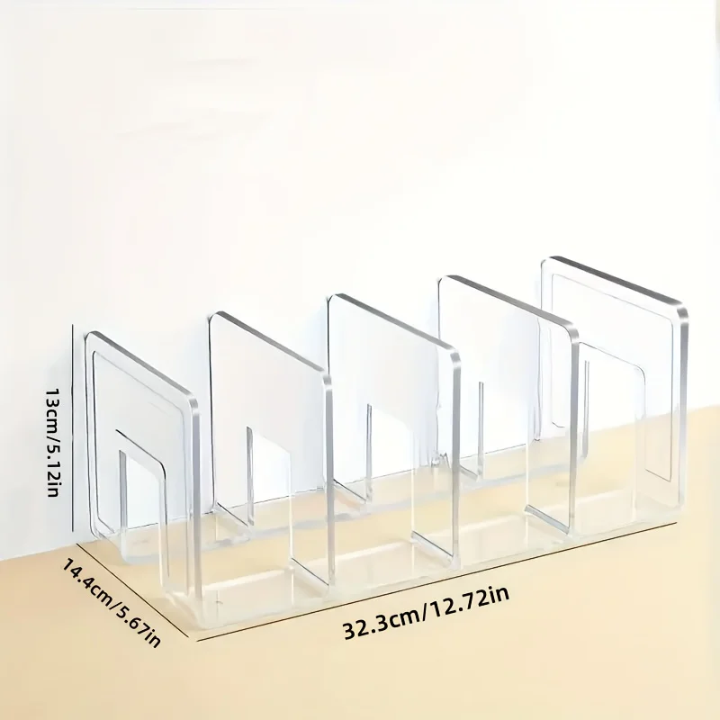2-Pack Transparent Shoe Rack, Space-Saving Shoe Storage Organizer for Home Entryway, Shelf Dividers