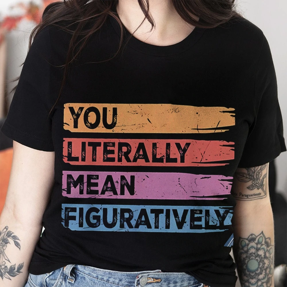 

Unisex Gothic Graphic T-shirt - Y2K 2000s Dark Fashion Tee with Letter Print for Men/Women Alternative Style