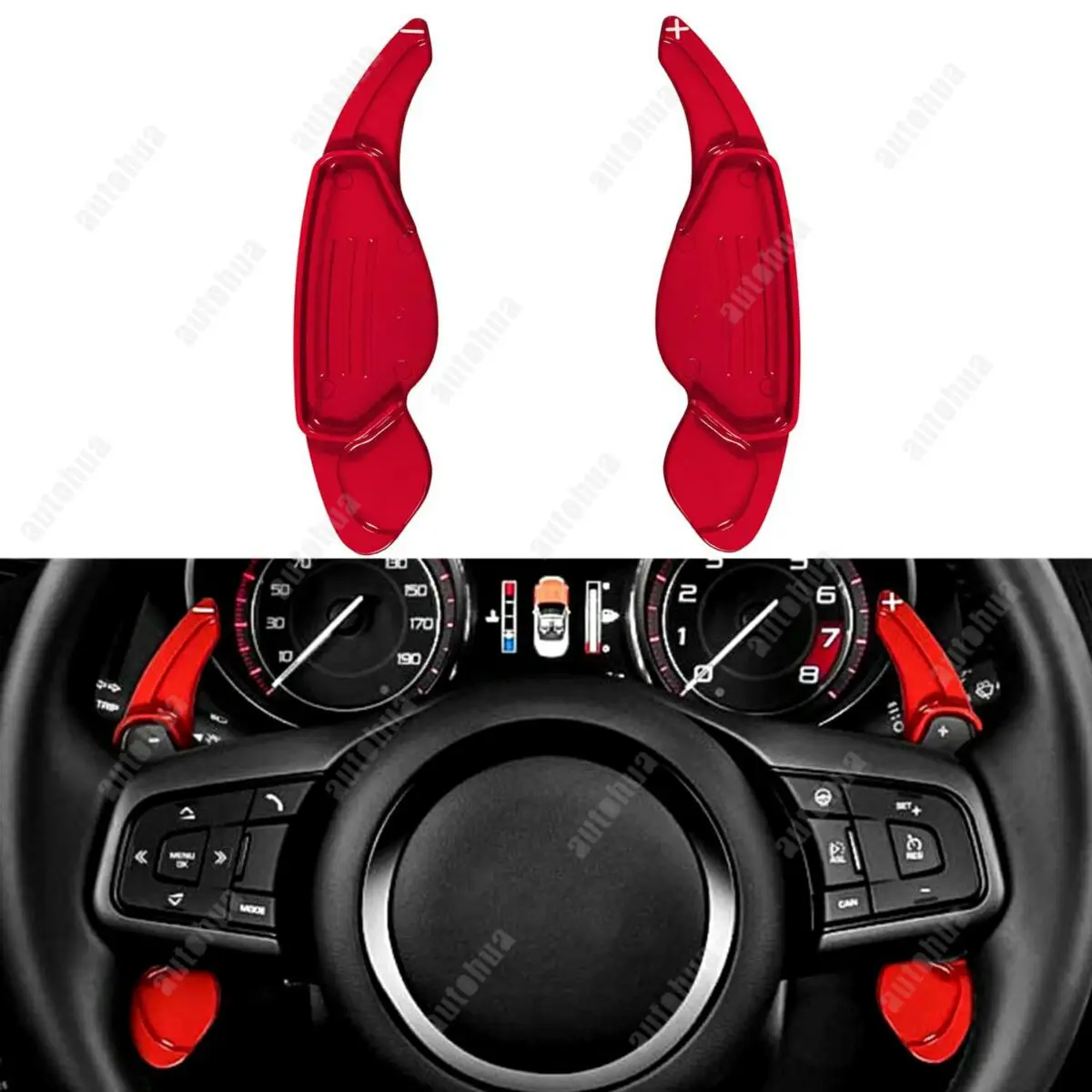 

Алюминиевый удлинитель переключения передач на руле для Jaguar F-Pace E-Pace XE XF XJ для Land Rover Evoque