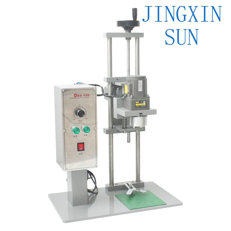 DDX-450 desktop automatic capping machine electric capping machine mineral water cosmetics oil barrel plastic bottle locking