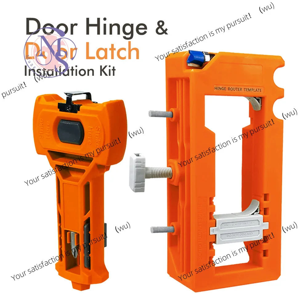 Door Hinge and Latch Mounting Kits, Door Hinge Mortise Formwork
