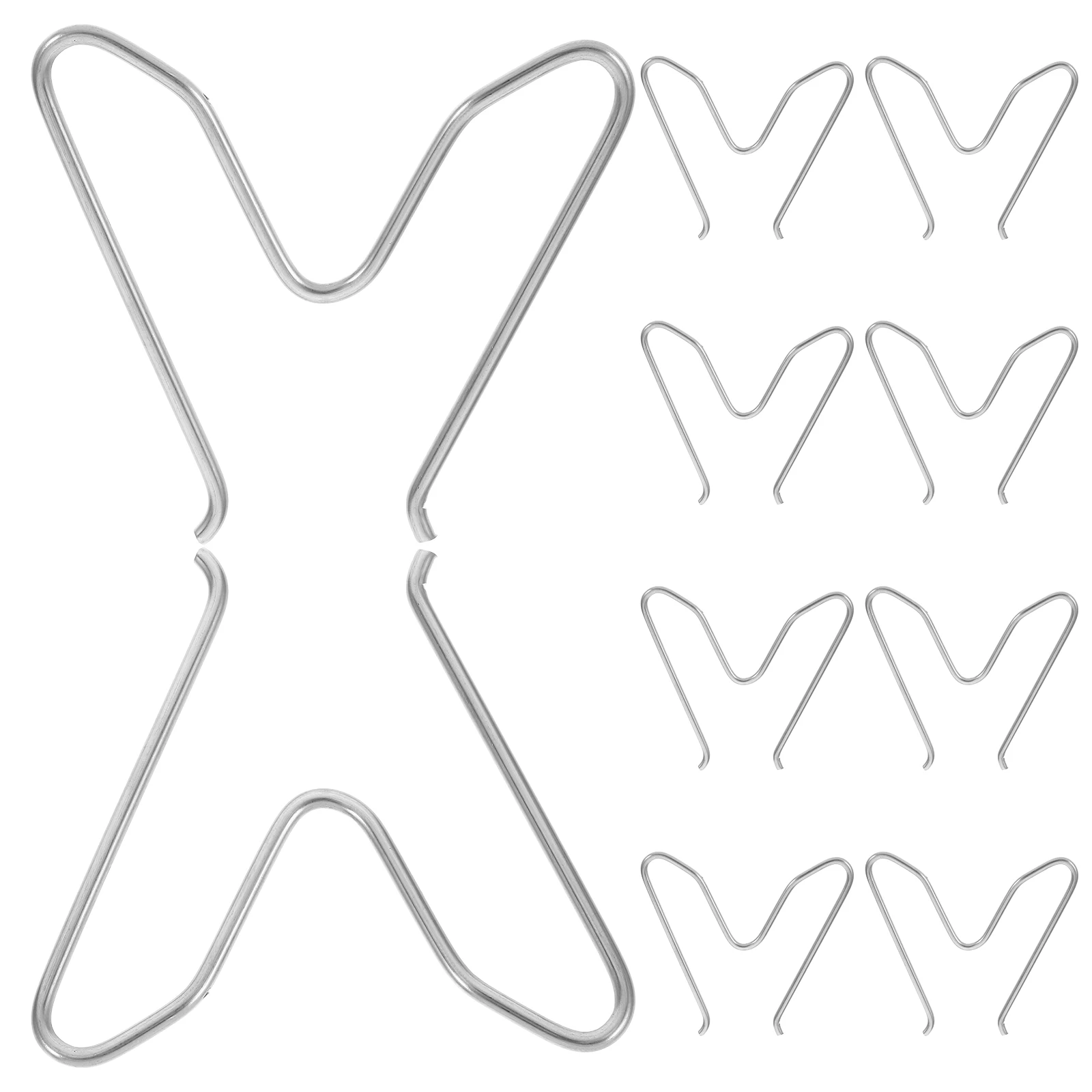 

10 Pcs Tank Bracket Stainless Fuel Canister Steel Camping Lantern Fuel Canister Stabilizer Outdoor Stove Bracket