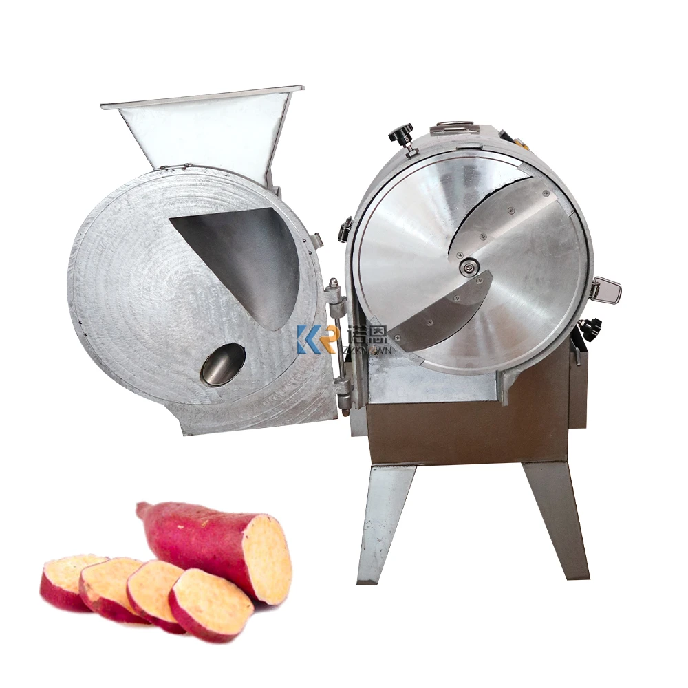 

Commercial Vegetable Cutter Slicer Multi Function Lotus Root Vegetable Fruit Slicing Shred Cutting Chopper Lemon Cutter Machine