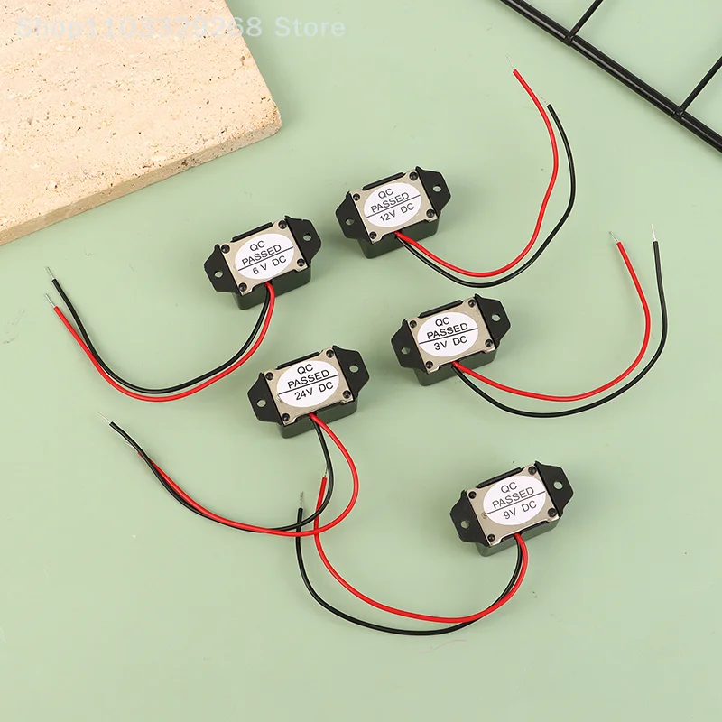 Mini Electronic Alarm Buzzer 2315 Active Mechanical 3V 6V 9V 12V 85dB - Compact Size For Security And Alarm Systems