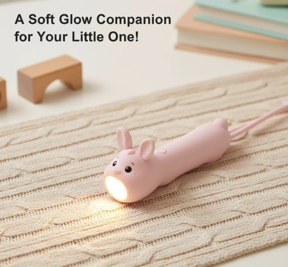 Kids Outdoor Movie Night - Lampe torche USB rechargeable portable, lampe