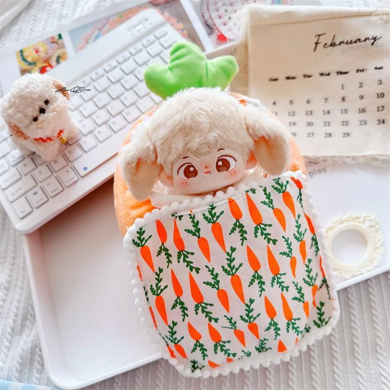 3 個 DIY 綿人形寝具セット 10/20 センチメートルアイドル人形クリエイティブドレスアップアクセサリー人形用キルト枕ベッド