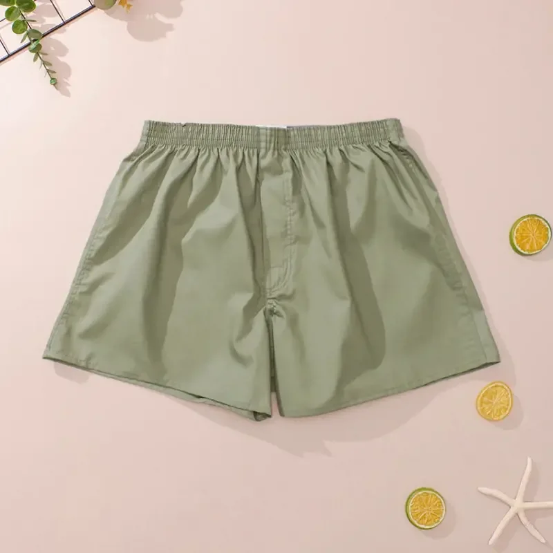 Cotton Men Underwear Aro Pants Loose Boxers Shorts Large Size Men\'s Panties Homme Underpants Home Pants Comfortable Mens Boxers