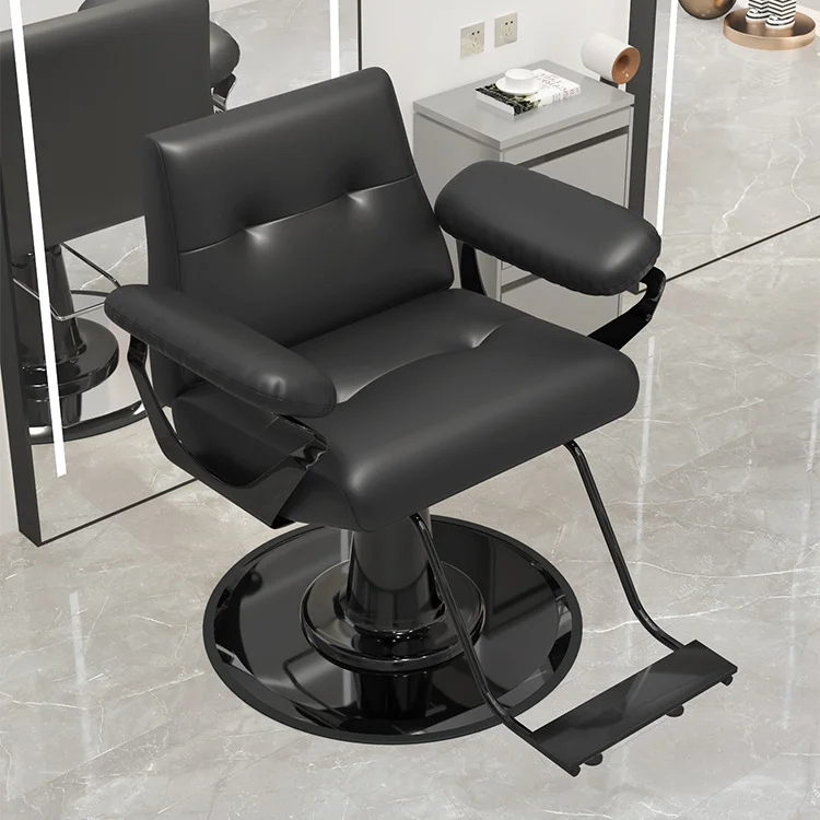 High-End Barber Shop Chair with Lift Rotation Salon Spa Styling Hair Cutting Chair Workshop Salon Equipment for Beauty Salon