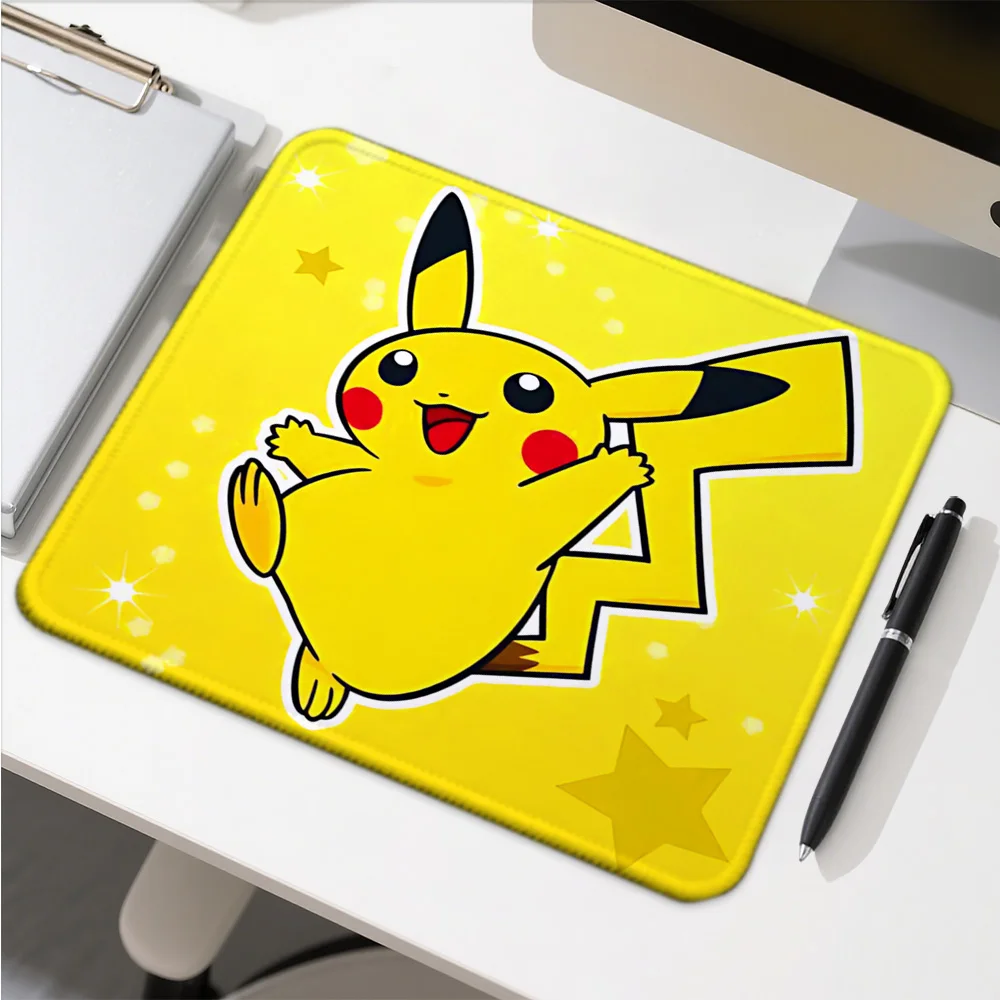 

Keyboard Pad P-Pikachuus Computer Mat Desk Accessories Pc Gamer Mousepad Company Game Mats Mouse Anime Mause Table Decoration