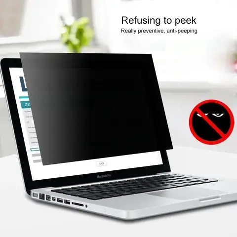 Macbook Air Pro 13 14 16 15.6 17 인치 컴퓨터 용 안티 엿보는 노트북 화면 보호기 안티 스파이 PET 매트 필름 개인 정보 보호 필터 반사 방지/눈부심 방수 지문 방지