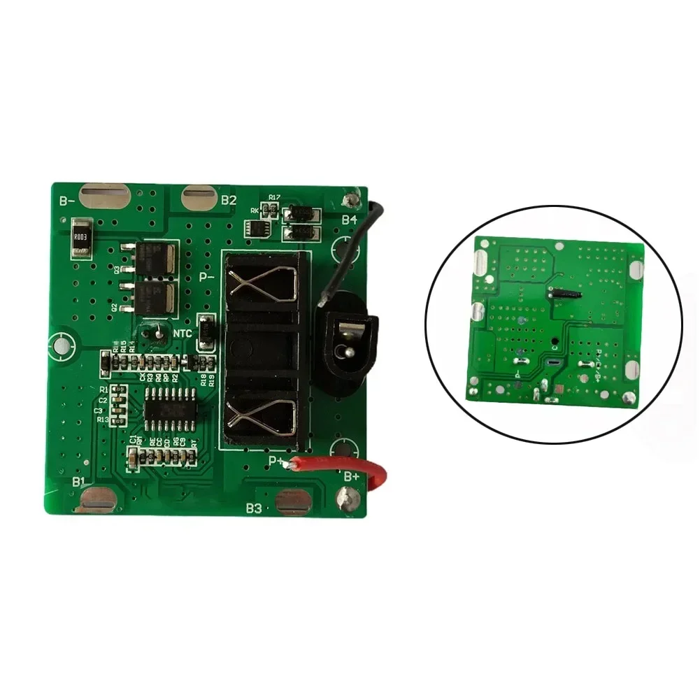 

5S 12A 21V Li-ion Battery Cell Charge Protection Board With DC Connector 6264mm Power Tool Batteries Replacement