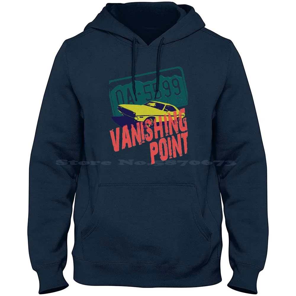 Vanishing Point 100% Pure Cotton Hoodie Tshirt Charger Mopar Racing Camaro Muscle Car Rod Demon American Hemi Hot Classic