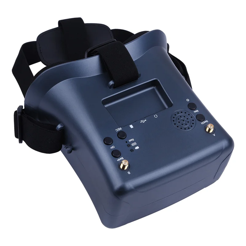 Receptor de vídeo M16K com bateria DVR 3.7V/2000Mah 4,3 polegadas HD LCD 16: 9 para drone de corrida Bwhoop Drone