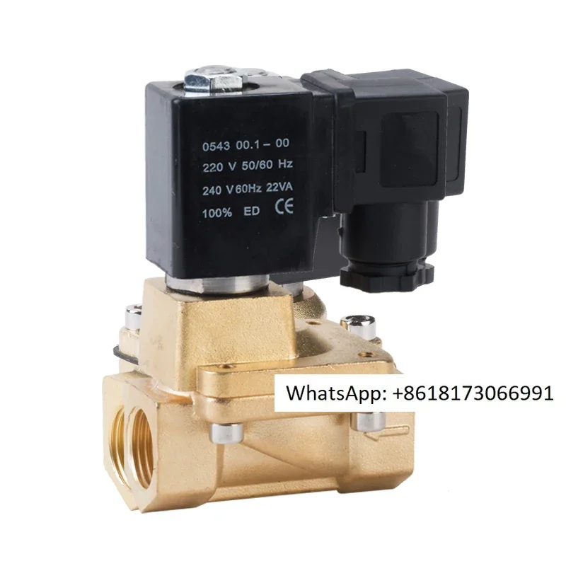 

New Gong type pilot operated solenoid valve PU225-04 water vapor control high pressure 16 kg 220VDC24V