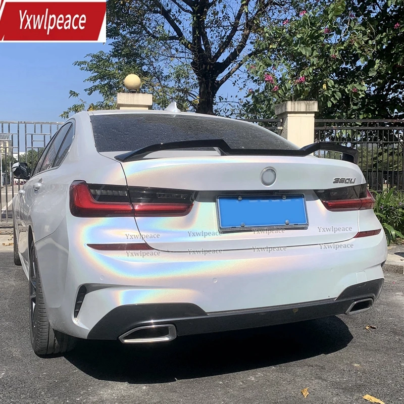 

For BMW 3 series G20 G28 Spoiler 2019 2020 2021 2022 320i 325i 330i M340i ABS Material Rear Trunk Lip Wing Body Kit Accessories