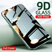 Private Screen Protector For IPhone 16 13 12 11 Pro Max Mini 14 15 Plus Privacy Tempered Glass For IPhone 7 8Plus X XR XS Max