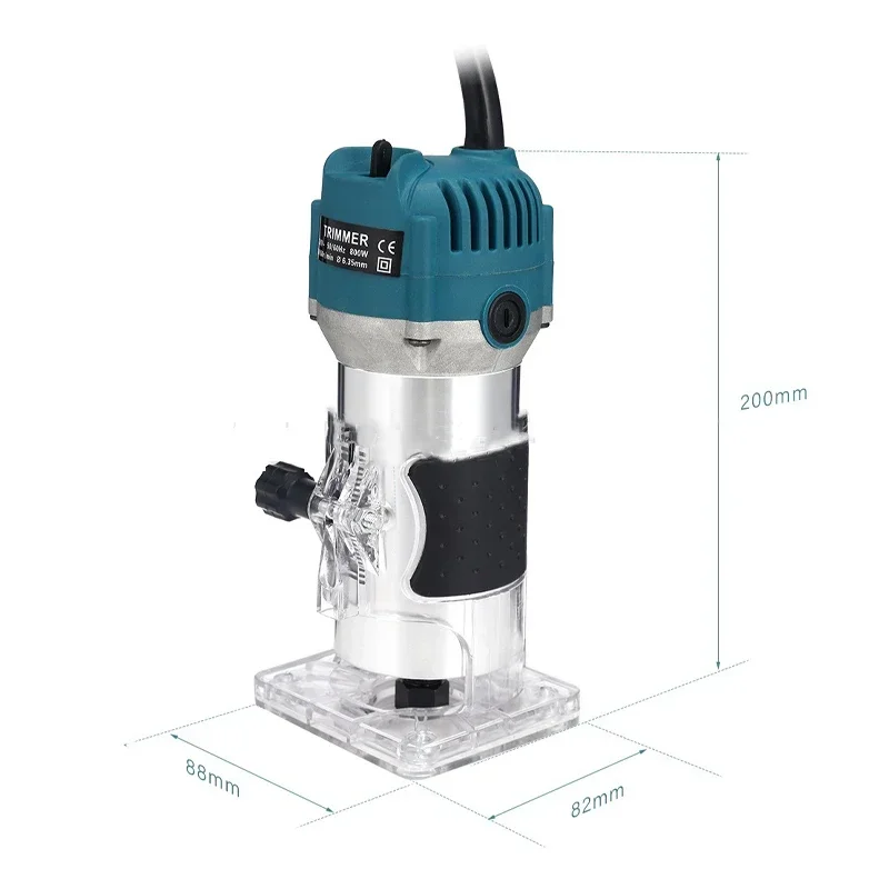 Máquina De Corte De Madeira Elétrica, 220V, Roteador, Fresagem, Gravura, Entalho, Abertura De Máquina, Ferramentas Elétricas