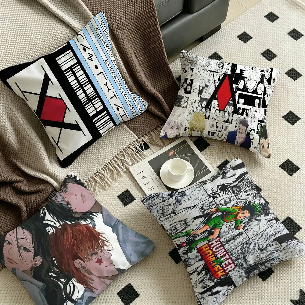 CARTOON HUNTER X HUNTER ANIME Pillow Anime Pillow Sofa Bed Head Pillow Cover Cushion Cover 45x45 cm Fashion