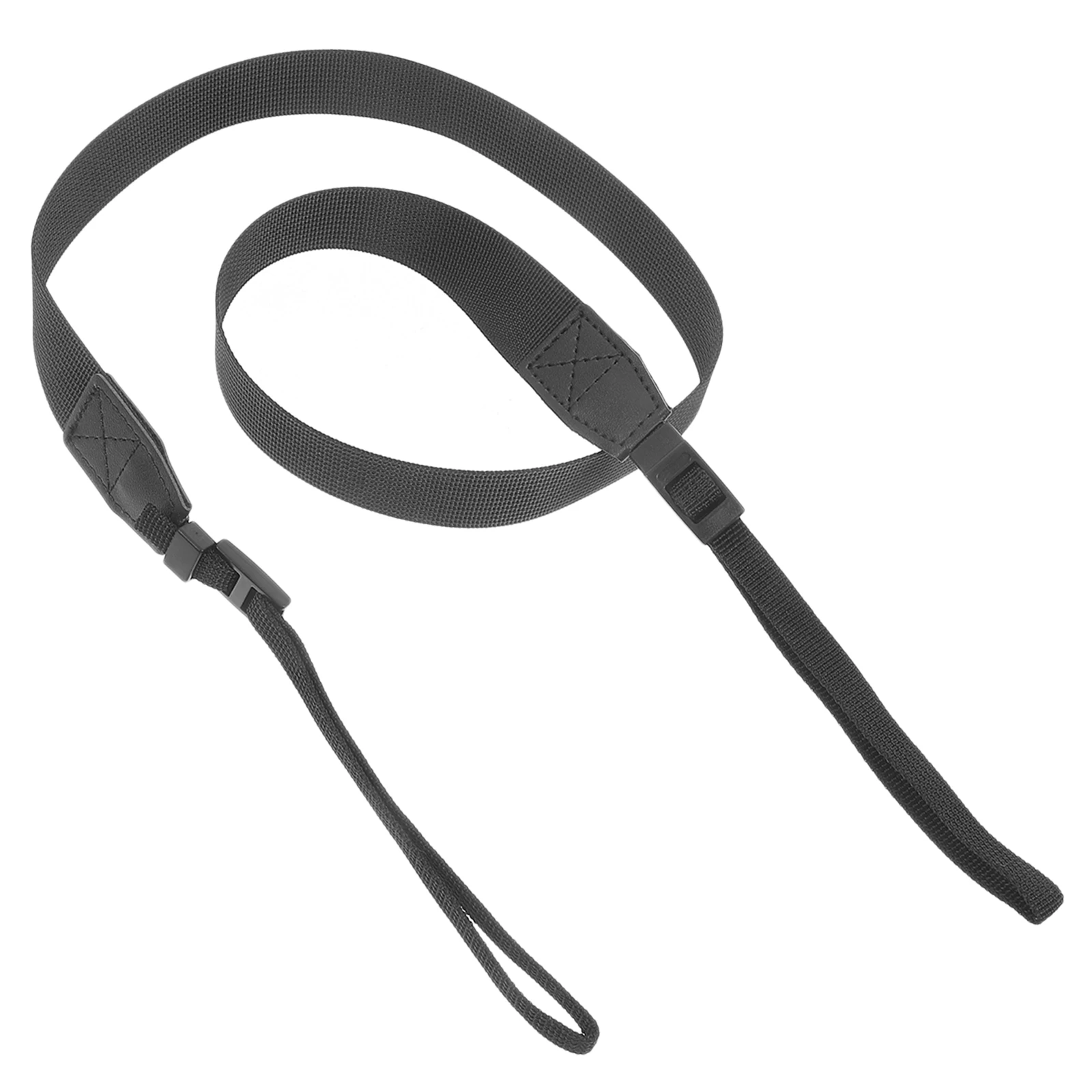 

Camera Strap Universal Adjustable Shoulder Neck Sling for Photographers Black Narrow Anti Slip Lightweight Portable