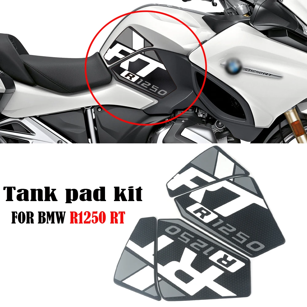 

New For BMW R1250 RT r1250rt r1250 rt Motorcycle Anti-Slip Side Fuel Oil Tank Pad Protector Decals Sticker Pads