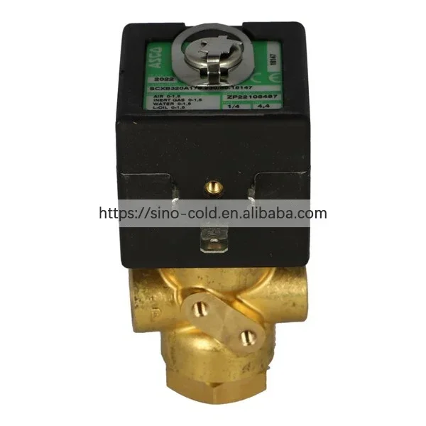 ASCO SCXB320A178 230/50 18147 NUMATICS DIRECT OPERATED SOLENOID VALVE BRASS-RESILIENT Nitrile-Butadiene Rubber