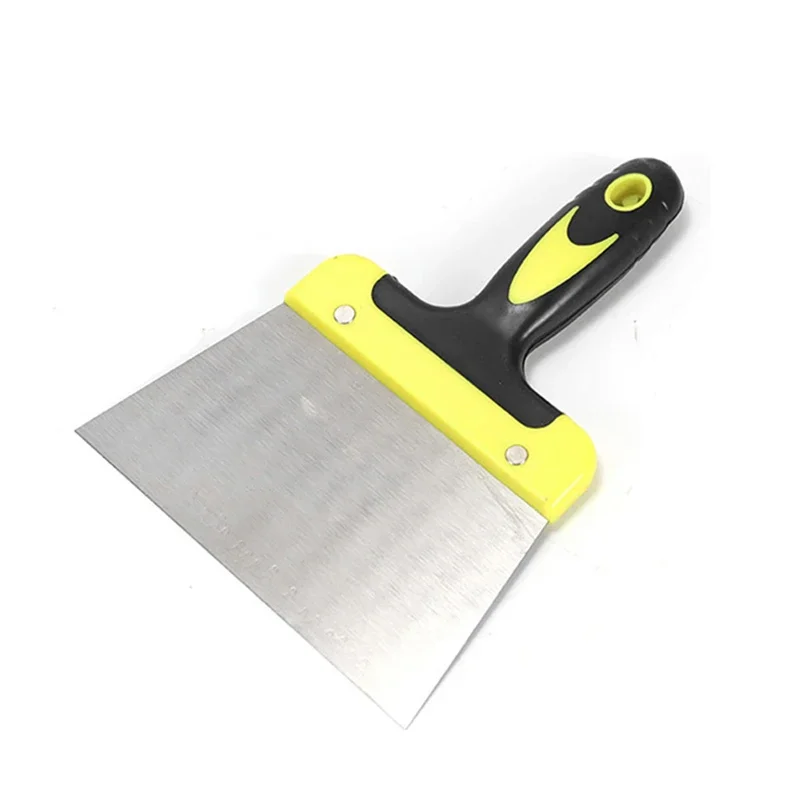 Carbon Steel Putty Knife Scraper, Multi-Size Spatula for Paint and Wall Repair, Household and Industrial Cleaning