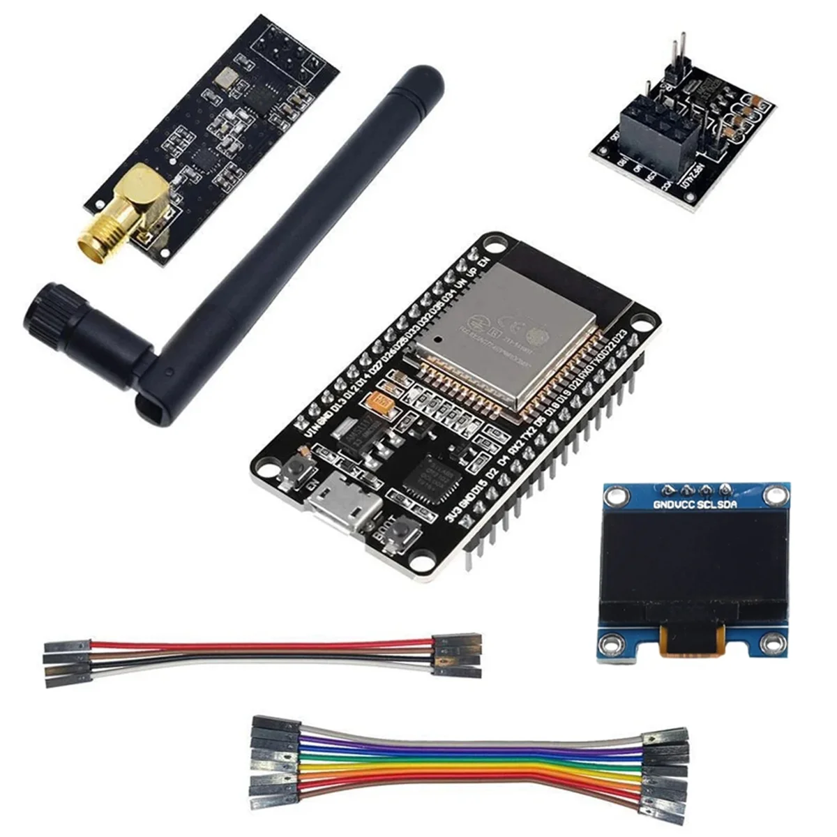 Imagem -05 - Dtu Faça Você Mesmo Kit com Alta Compatibilidade Monitoramento de Desempenho em Tempo Real Forte Nrf24l01 Antena Fácil Integração