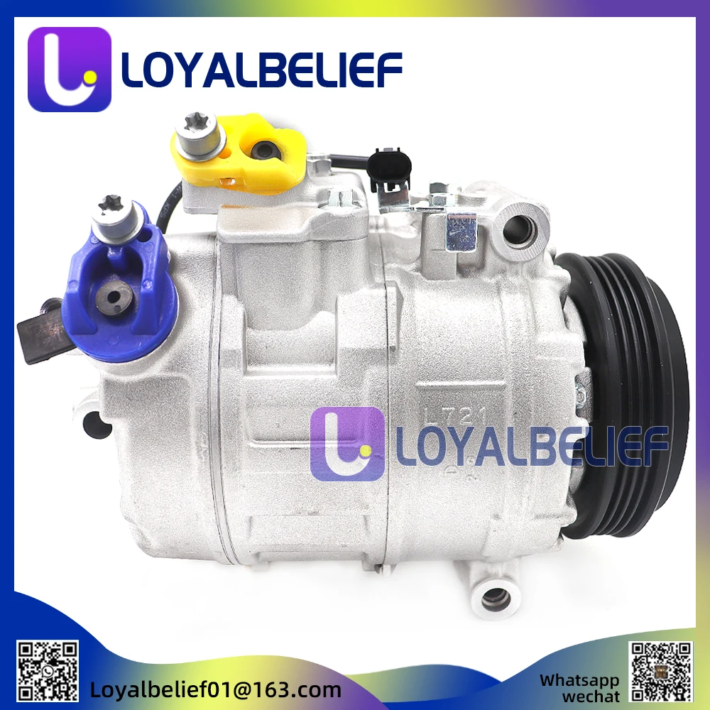 7seu17c AC Compressor Assembly For BMW E65 E60 520i 64526917860 64526901783 64526947132 64509174807 64526925721 4PK