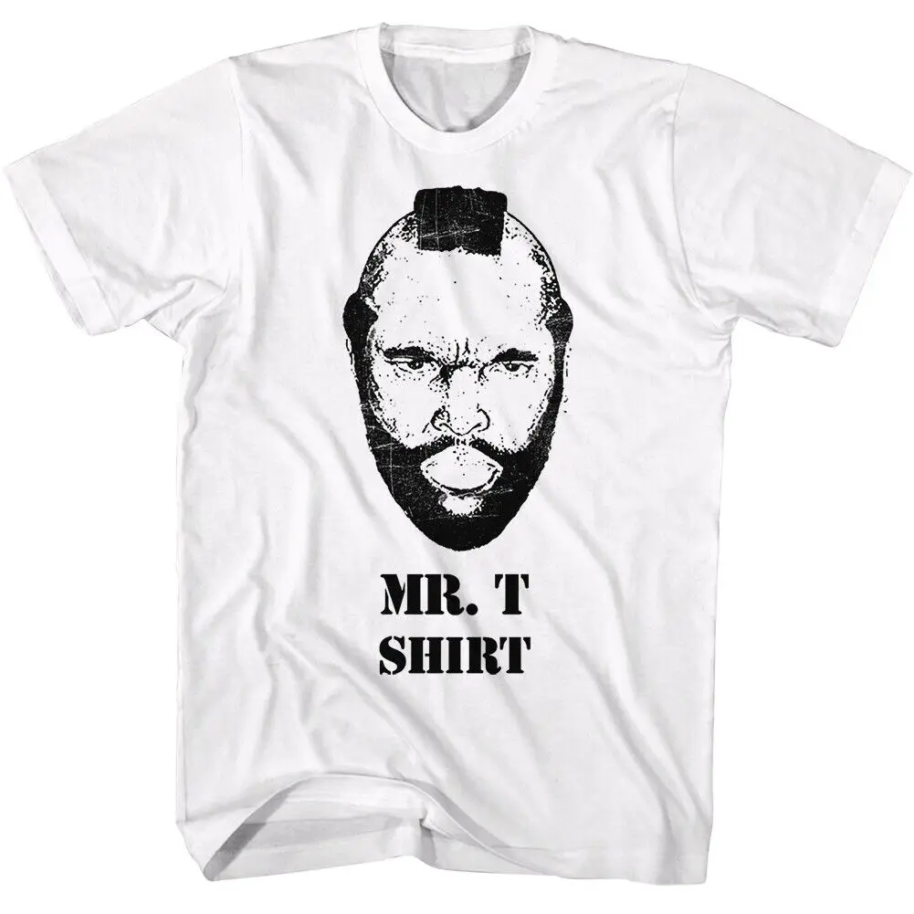 Mr T Beard Face Mohawk Men's Shirt The A Team B Baracus