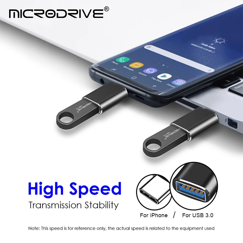 محول OTG عصا بندريف ، USB 3.0 إلى USB C ، Type-C إلى USB 3.0 ، محرك أقراص فلاش ، 2 في 1