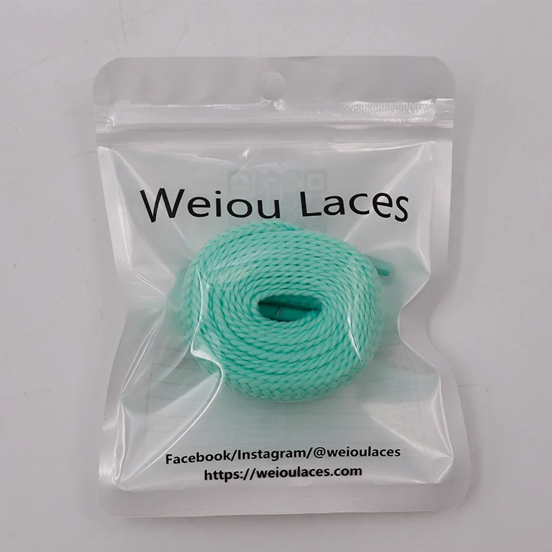 Weiou Lace 25MM Shoe Accessory 50-240CM Present Gift Box Decorative Ribbon Wide Canvas Ladies Boots Fat String Zapatillas Mujer