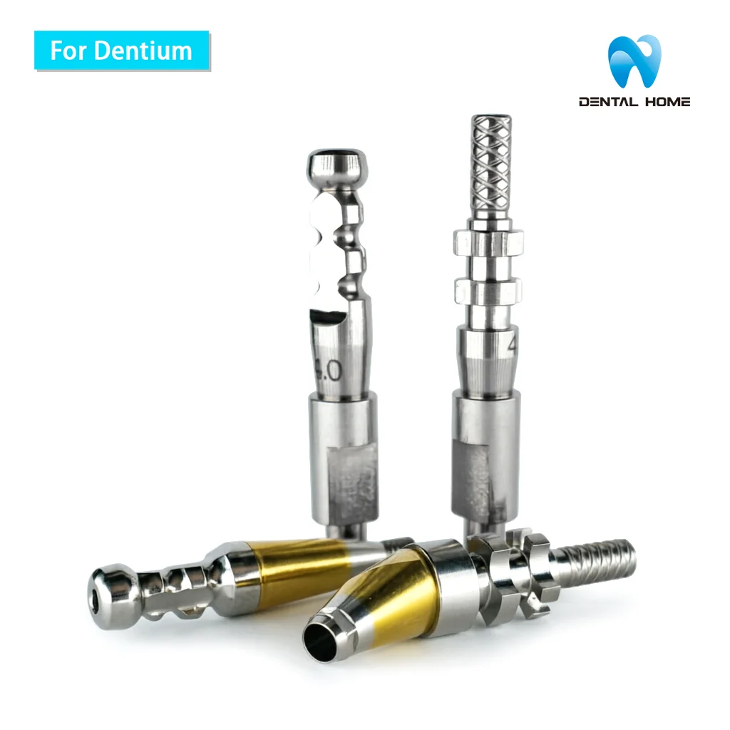 For Dentium Healing Abutment Fixture Pick-up&Transfer Impression Coping Multi unit Straight&Angled Abutment